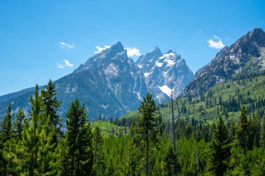 Jenny Lake 'den Grand Teton Tepesi