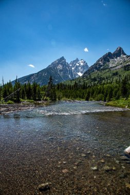 Jenny Lake 'den Grand Teton Tepesi