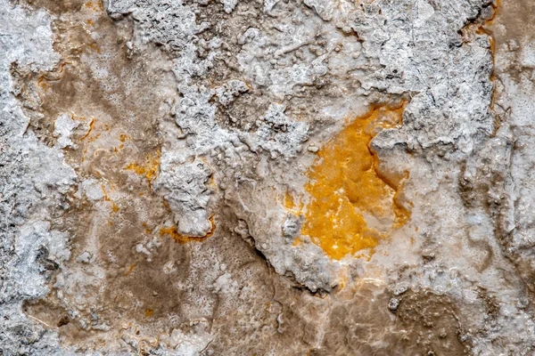 Característica geotérmica na antiga área fiel em Yellowstone National — Fotografia de Stock