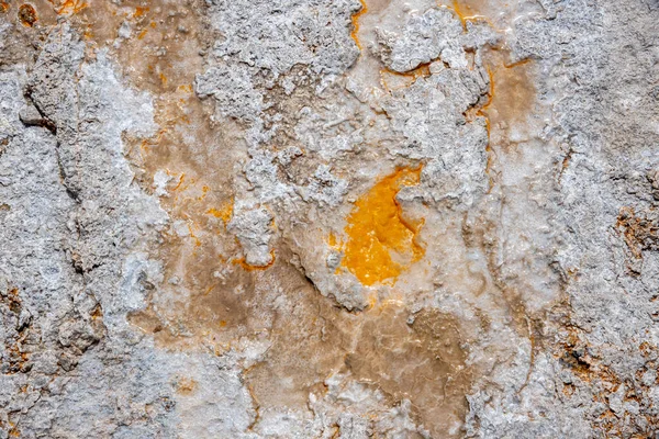 Característica geotérmica na antiga área fiel em Yellowstone National — Fotografia de Stock