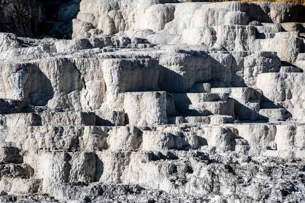 ミネルバ島｜トラバーチン鉱床のテラス — ストック写真