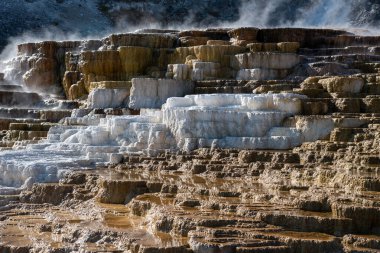 Minerva Terasları ve travertin yatakları