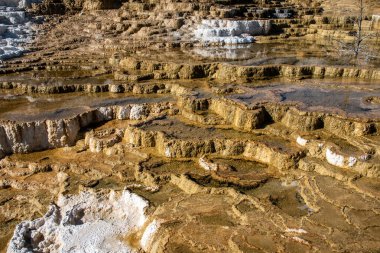 Minerva Terasları ve travertin yatakları