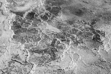 Kleopatra terasında bir kaplıca tarafından oluşturulan mineral havuzları