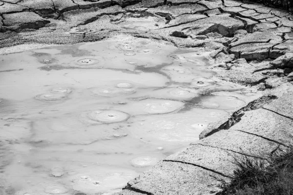 Γεωθερμικό χαρακτηριστικό στην περιοχή Καλλιτεχνών painpots στο Yellowstone Natio — Φωτογραφία Αρχείου