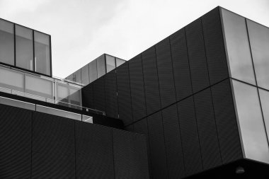 Kopenhag (DK) -14 Şubat 2020 - Kopenhag 'daki mimari özelliklerin ayrıntıları (DK)