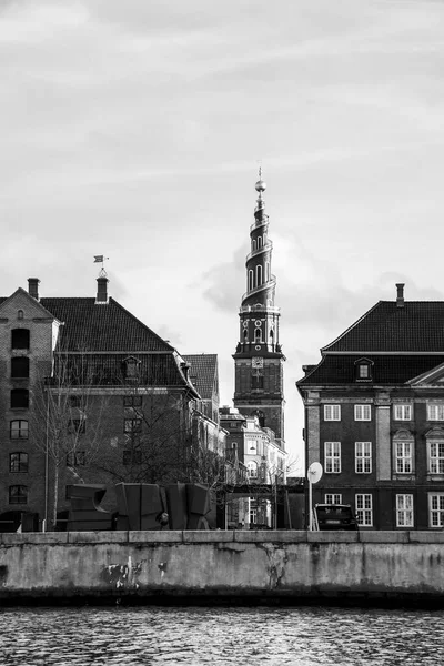 Vistas Iglesia Nuestro Salvador Copenhague — Foto de Stock