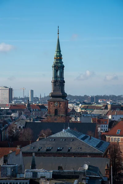 Views Copenhagen Top Tower — Stock Photo, Image
