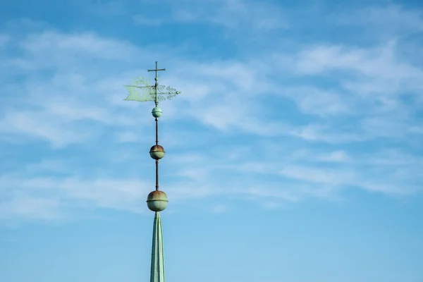 Погляд Церкву Круглої Вежі Копенгагені — стокове фото