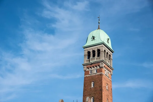 Fachada Del Ayuntamiento Copenhague — Foto de Stock