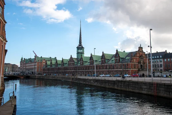 Antiguo Edificio Bursátil Copenhague — Foto de Stock