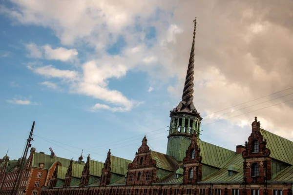 Antiguo Edificio Bursátil Copenhague — Foto de Stock