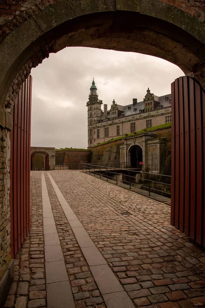 Kronborg Κάστρο Στη Δανία Ενέπνευσε William Σαίξπηρ Γράψει Άμλετ — Φωτογραφία Αρχείου