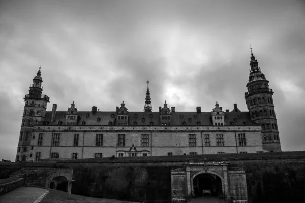 Dániai Kronborg Kastély Inspirálta William Shakespeare Hogy Hamletet Írjon — Stock Fotó