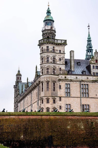 Castelul Kronborg Din Danemarca Inspirat William Shakespeare Scrie Hamlet — Fotografie, imagine de stoc