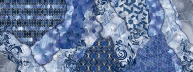 Sıvı Sanat ve geometrik desen. Soyut çok renkli mermer desen arkaplanı. Alkol Mürekkebi Örnekleri. Duvar Kağıdı.