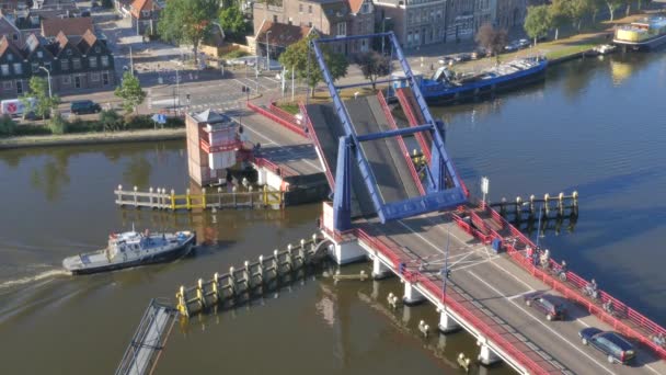 Kinderdijk Comune Dei Paesi Bassi 629 Abitanti Situato Nel Land — Video Stock