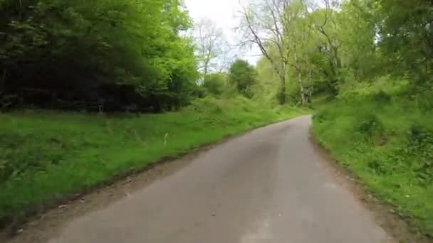 Dunkery Tepesi Nin Zirvesindeki Dunkery Beacon Exmoor Somerset Ngiltere Deki — Stok video