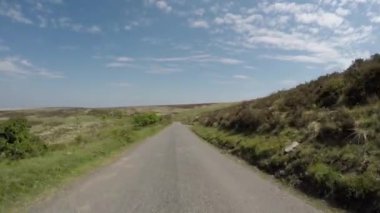 Dunkery Tepesi 'nin zirvesindeki Dunkery Beacon Exmoor ve Somerset, İngiltere' deki en yüksek noktadır.