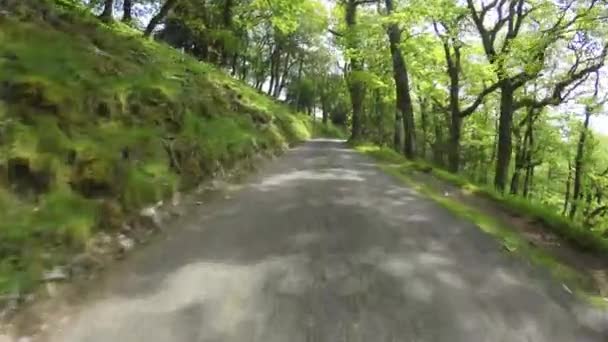 Dunkery Beacon ยอดเขา Dunkery ดของ Exmoor และใน Somerset England — วีดีโอสต็อก