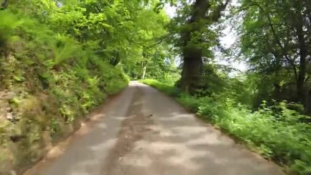 Dunkery Beacon Toppen Dunkery Hill Högsta Punkten Exmoor Och Somerset — Stockvideo