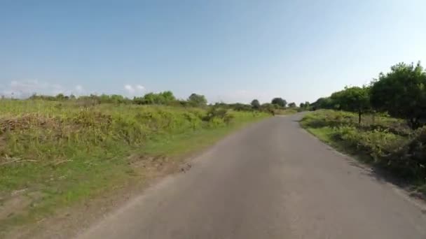 Pov Rijden Door Quantock Hills Somerset Engeland — Stockvideo