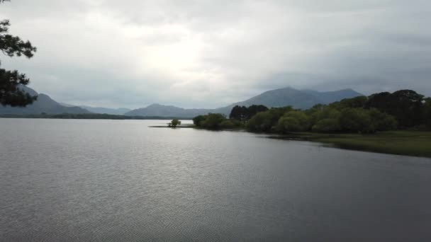 Vista Para Lago Lough Leane Killarney Ring Kerry Irlanda — Vídeo de Stock