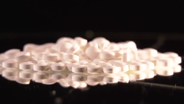 ยาส ขาวหม นบนกระจก Fps — วีดีโอสต็อก