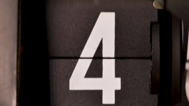 Retro Tasarım Alarm Saati Zaman ayarlanıyor.