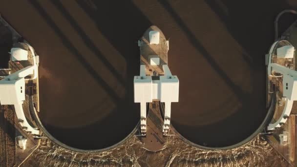 Комплекс Замков Плотин Возле Амеронгена Голландии — стоковое видео