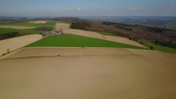 Somme Leuze Município Vila Valão Província Belga Namur Neste Tiro — Vídeo de Stock