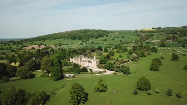 Castillo Sudeley Situado Cotswolds Cerca Winchcombe Gloucestershire Inglaterra — Vídeo de stock