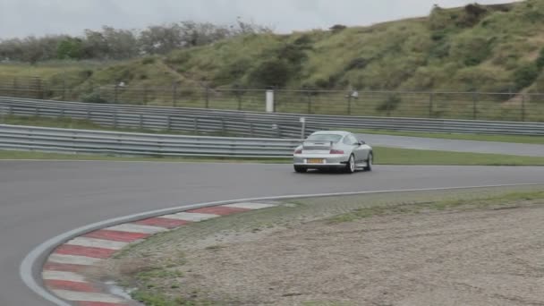 Todo Tipo Super Carros Circuito Corrida Zandvoort Holanda Filmei Uma — Vídeo de Stock