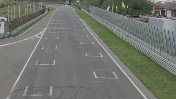 Todo Tipo Super Coches Circuito Carreras Zandvoort Los Países Bajos — Vídeo de stock