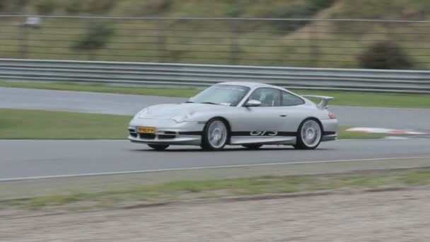 Todo Tipo Super Carros Circuito Corrida Zandvoort Holanda Filmei Uma — Vídeo de Stock