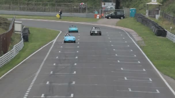 Todo Tipo Super Coches Circuito Carreras Zandvoort Los Países Bajos — Vídeo de stock