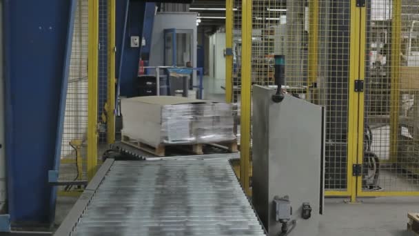 Riprese Ravvicinate Della Stampa Industriale Opuscoli Riviste — Video Stock