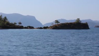 Yunanistan 'da deniz yolculuğunun sahili
