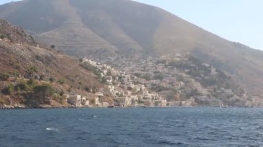 Yunanistan 'da deniz yolculuğunun sahili