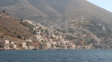 Yunanistan 'da deniz yolculuğunun sahili