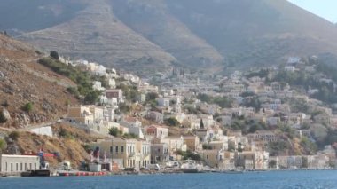 Yunanistan 'da deniz yolculuğunun sahili