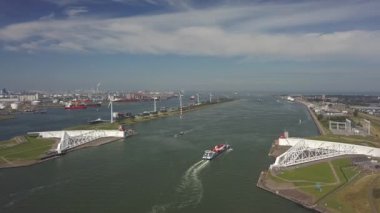 Hollanda Rotterdam yakınlarındaki Maaslandkering Maesland bariyeri, Hava Kuvvetleri
