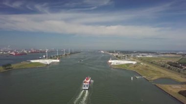 Hollanda Rotterdam yakınlarındaki Maaslandkering Maesland bariyeri, Hava Kuvvetleri