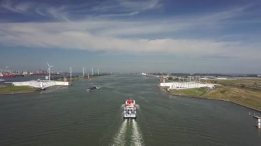 Hollanda Rotterdam yakınlarındaki Maaslandkering Maesland bariyeri, Hava Kuvvetleri