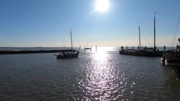 Natursköna Bilder Vacker Havsstrand Solig Dag — Stockvideo