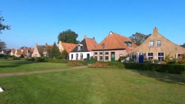 Hollanda 'daki Schiermonnikoog' un Evleri
