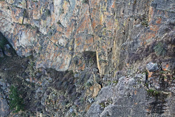 Bunte Hintergrundtextur Aus Dem Schwarzen Canyon Des Gunnison Nationalparks Und — Stockfoto
