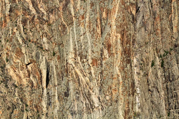 モントローズ コロラド州 米国の近くの説教壇岩でガニソン国立公園およびレクリェーション エリアのブラック キャニオンから塗られた壁と呼ばれるカラフルな背景テクスチャ — ストック写真