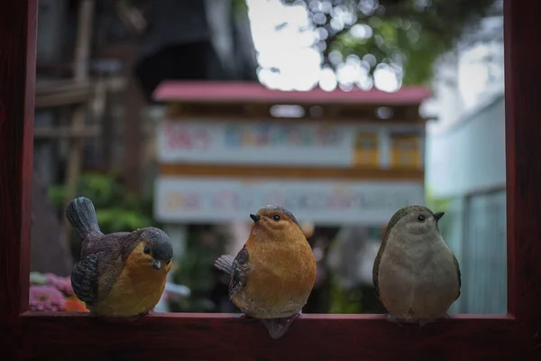Hand Made Birds Thailand — Stock Photo, Image