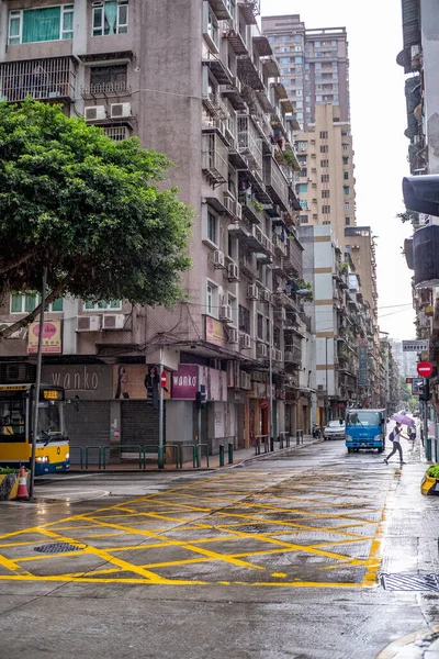 China Macao Street View Morning Kou Tak District — Stock Photo, Image